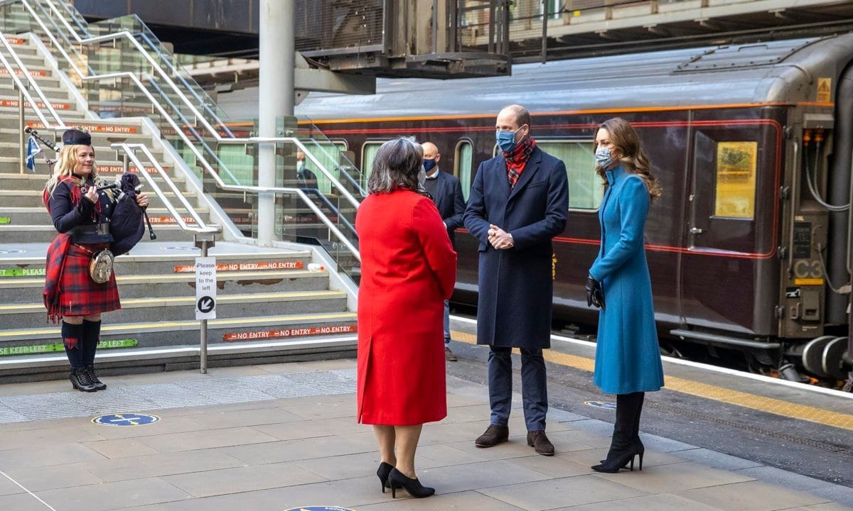 William and Kate's first stop on the tour was in Edinburgh, Scotland. Upon their arrival, it was revealed that the Duke and Duchess of Cambridge have become joint patrons of NHS Charities Together.