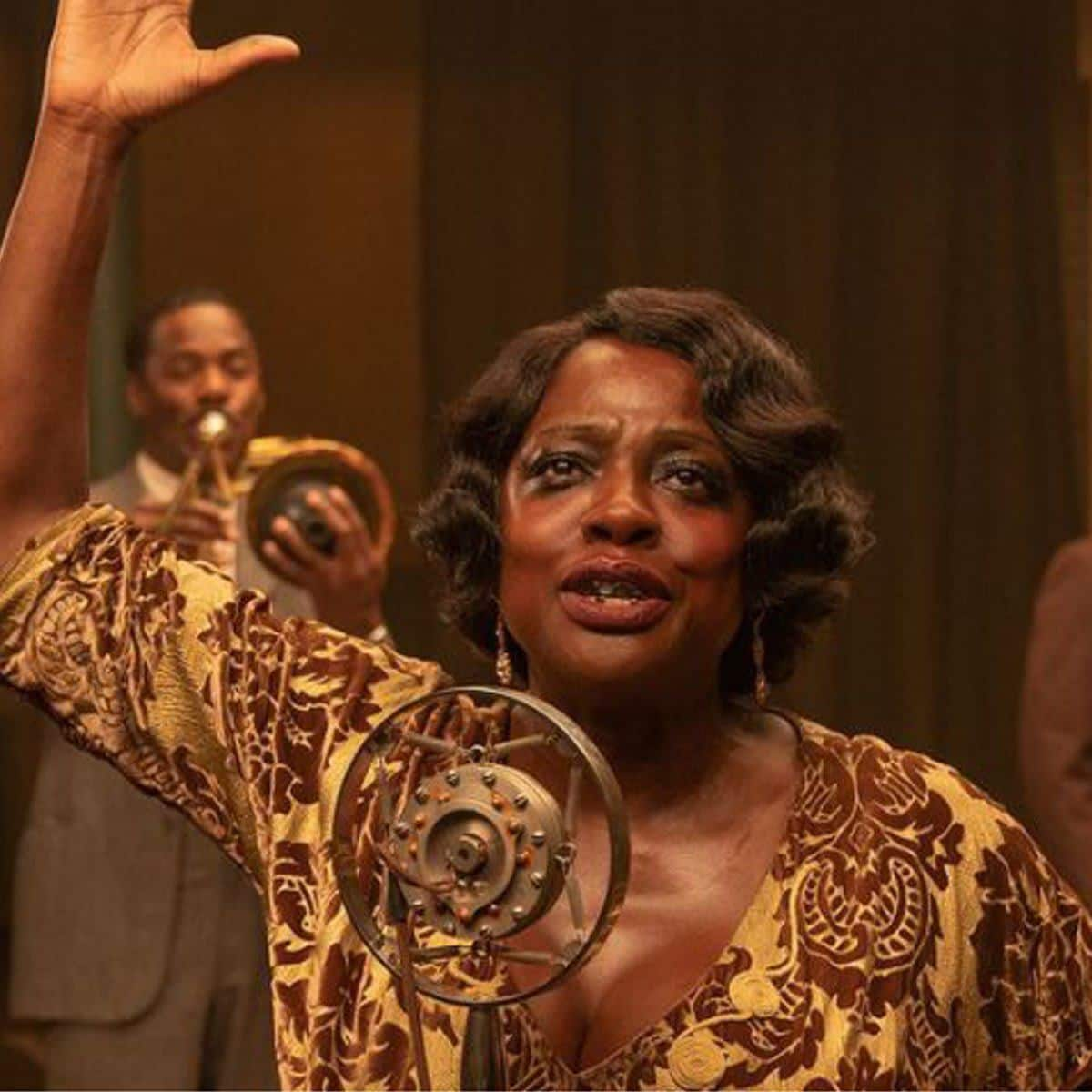 Viola Davis and Chadwick Boseman in Ma Rainey’s Black Bottom on Netflix