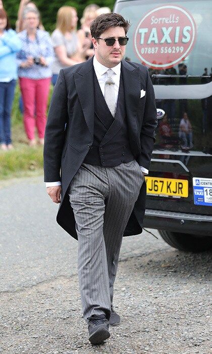 Marcus Mumford of Mumford & Sons was also spotted arriving to the Aberdeen church wedding.
Photo: Mark Milan/GC Images