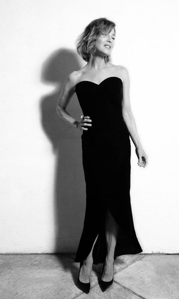Renee Zellweger at the Golden Globes