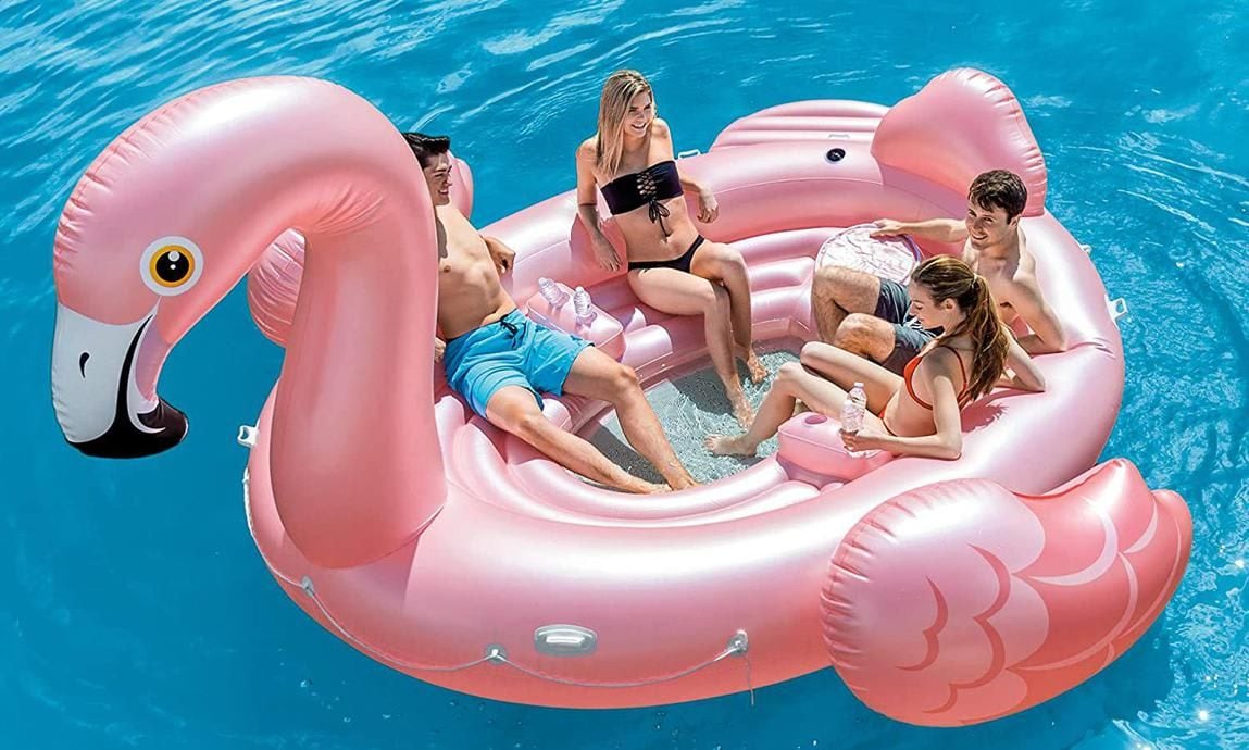 inflatable island