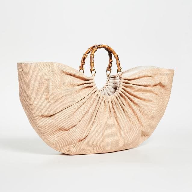 Maxi clutch bag in a dusty hue by Cult Gaia