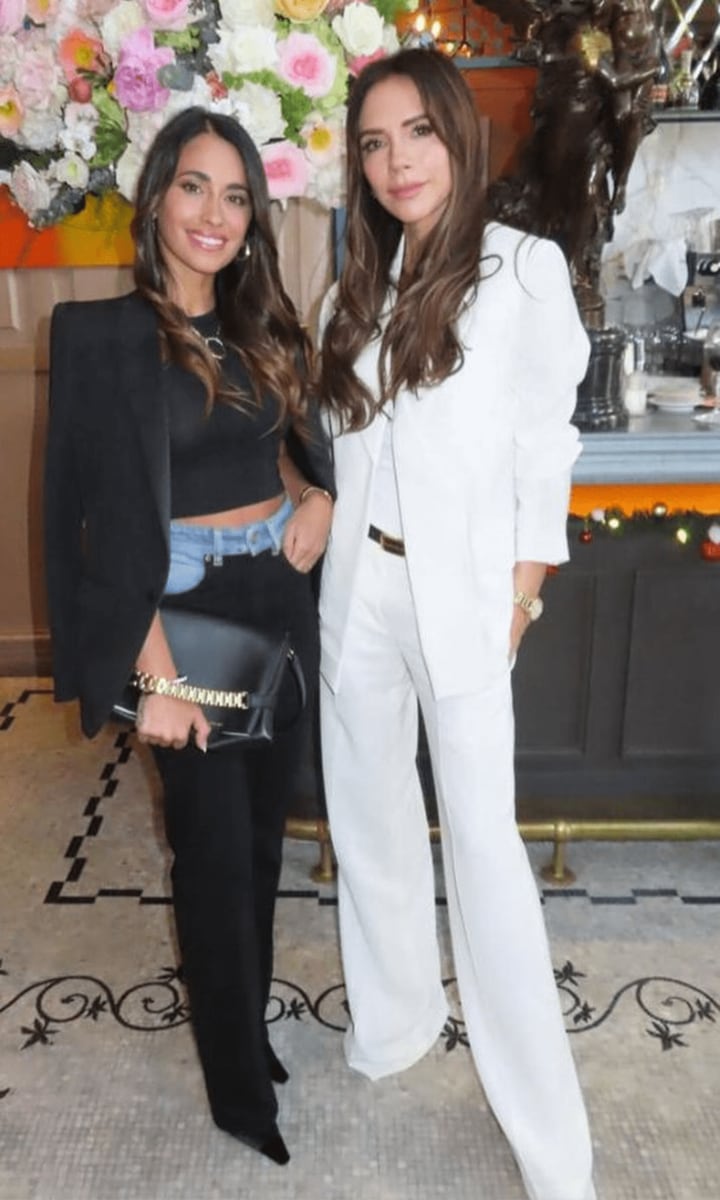 Victoria Beckham and Antonela Roccuzzo