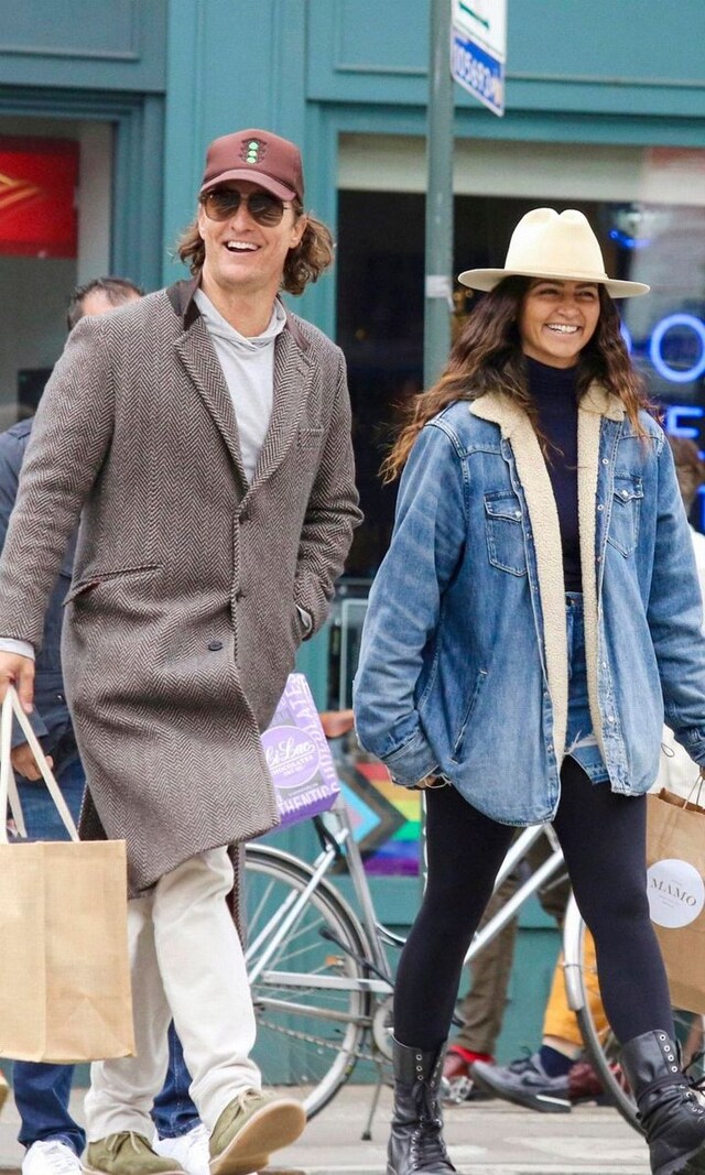 Matthew McConaughey and Camila Alves take a stroll in New York