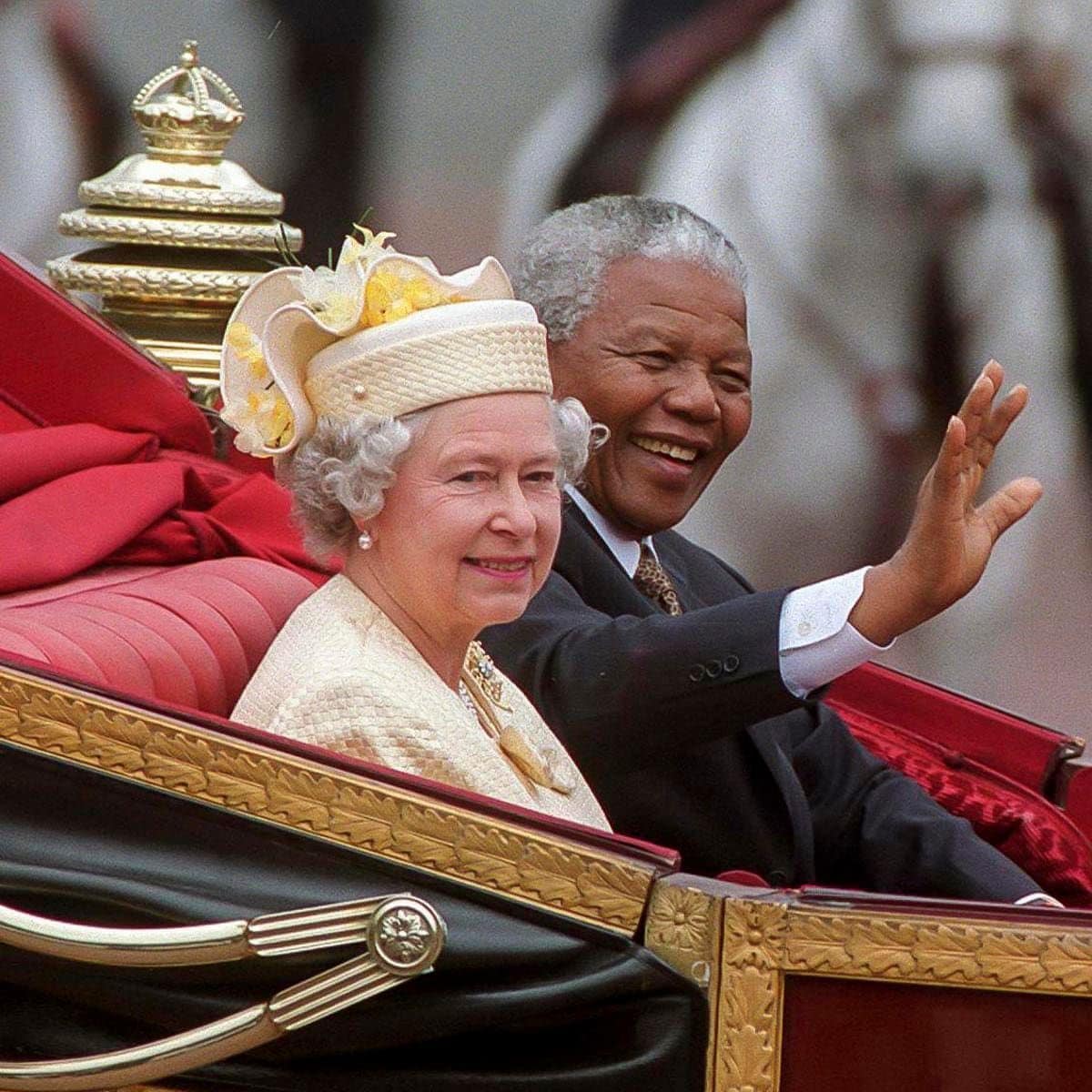State visit to Britain, by President Nelson Mandela of South Africa