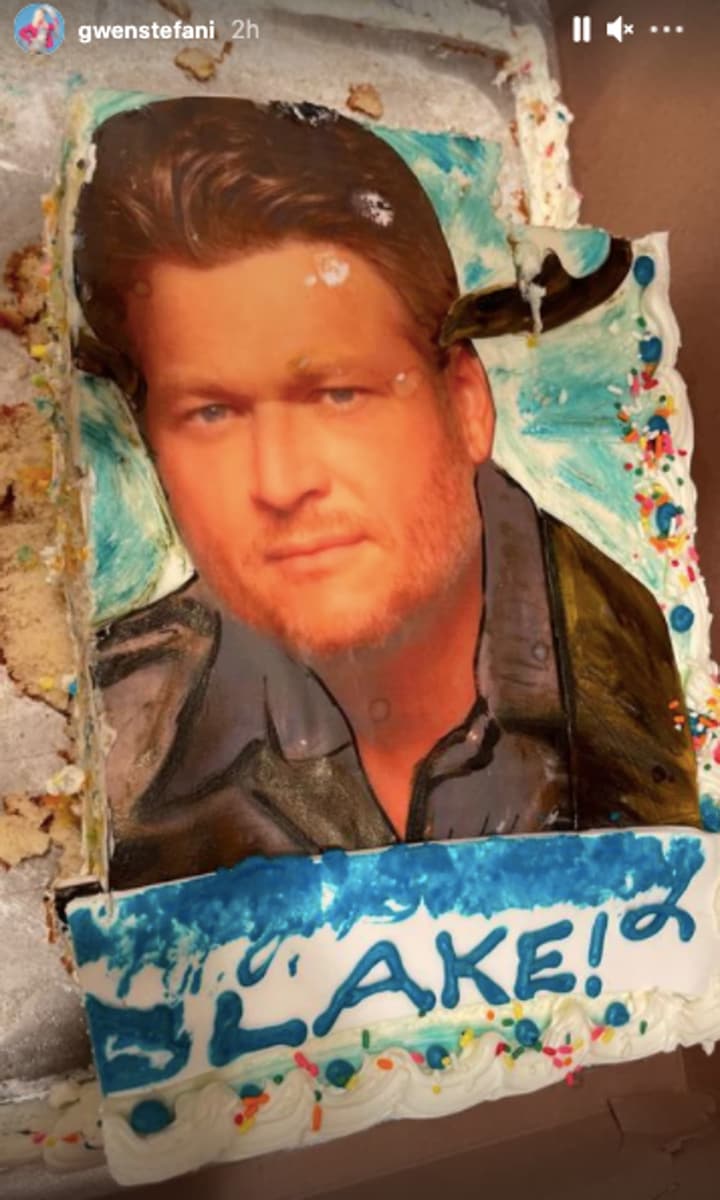 Blake Shelton's surprise party