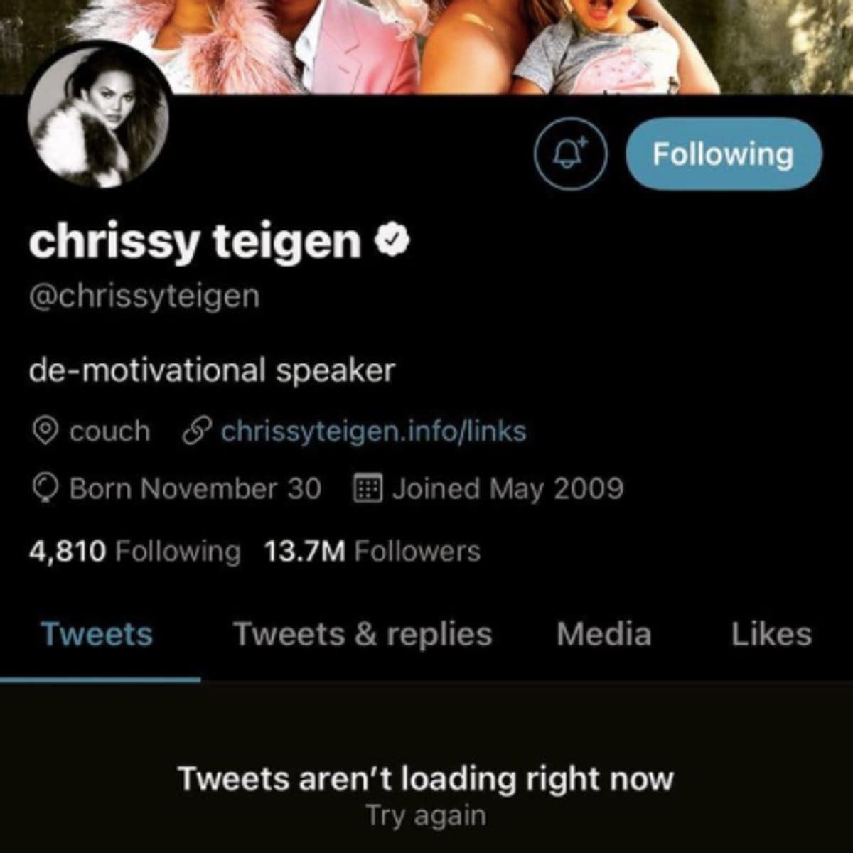 Chrissy Teigen Instagram