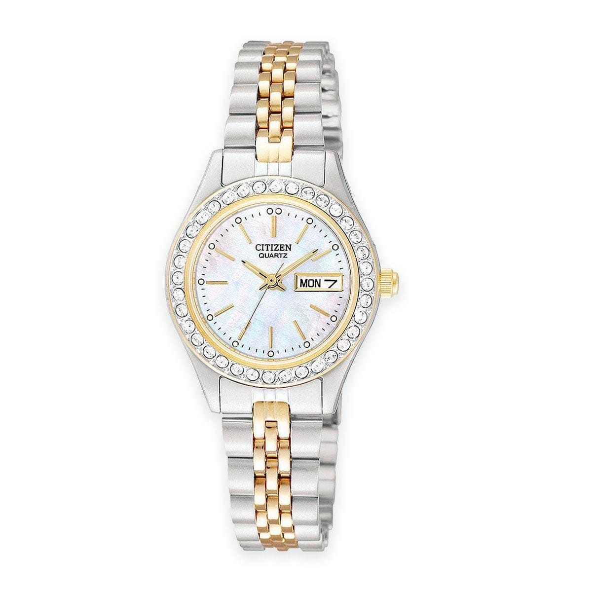 CITIZEN Women's Two Tone Stainless Steel Bracelet Watch 26mm