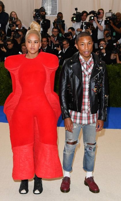 Pharrell Williams and Helen Lasichanh
Photo: George Pimentel/WireImage