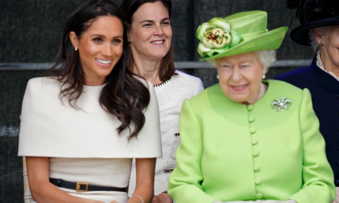 meghan markle and queen elizabeth