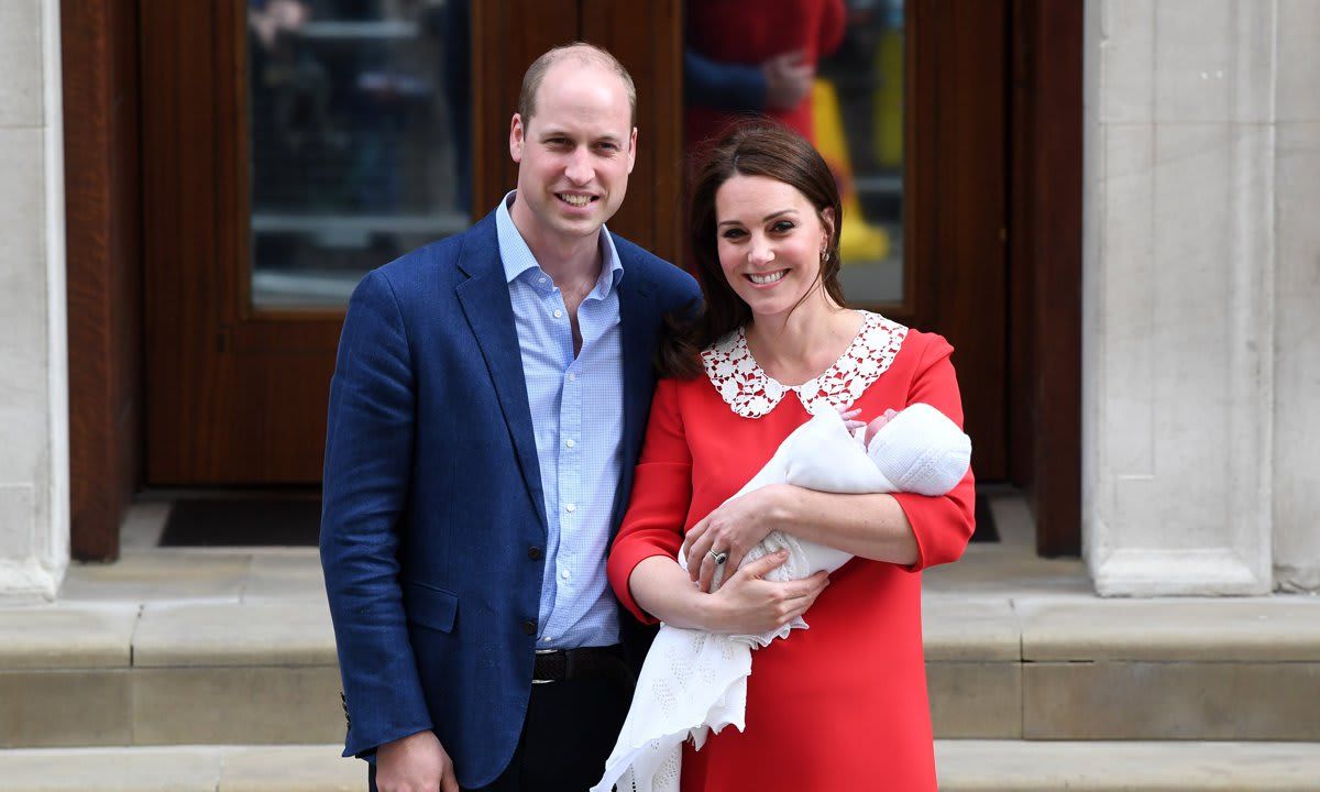 The Duke and Duchess welcomed their youngest child, son Prince Louis, in 2018. As with their older children, the couple happily posed outside of the Lindo Wing with their royal baby.