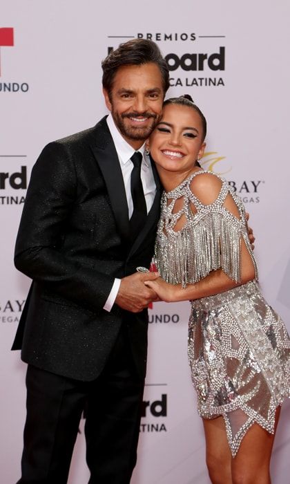 Isabela Moner and Eugenio Derbez