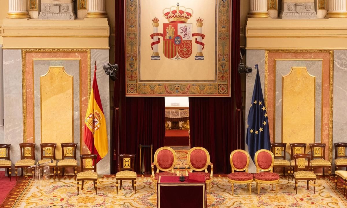 Congress Finalizes Preparations For The Princess Of Asturias To Take The Oath Of Allegiance To The Constitution