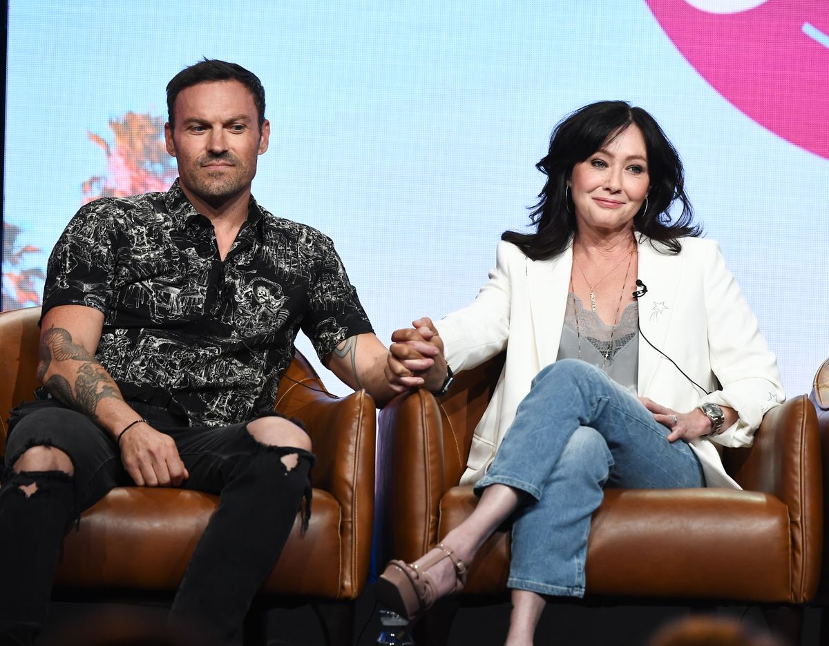 Brian Austin Green and Shannen Doherty