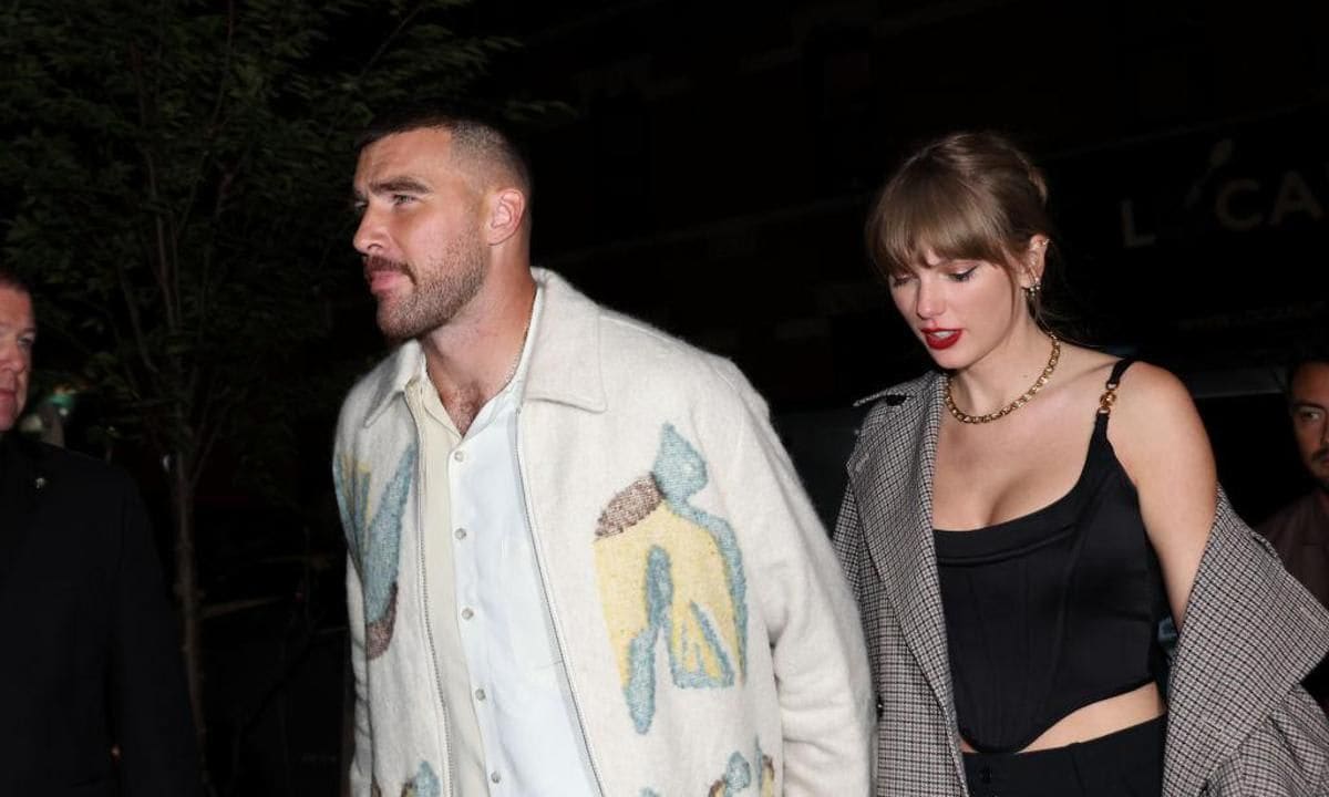 Taylor Swift and Travis Kelce