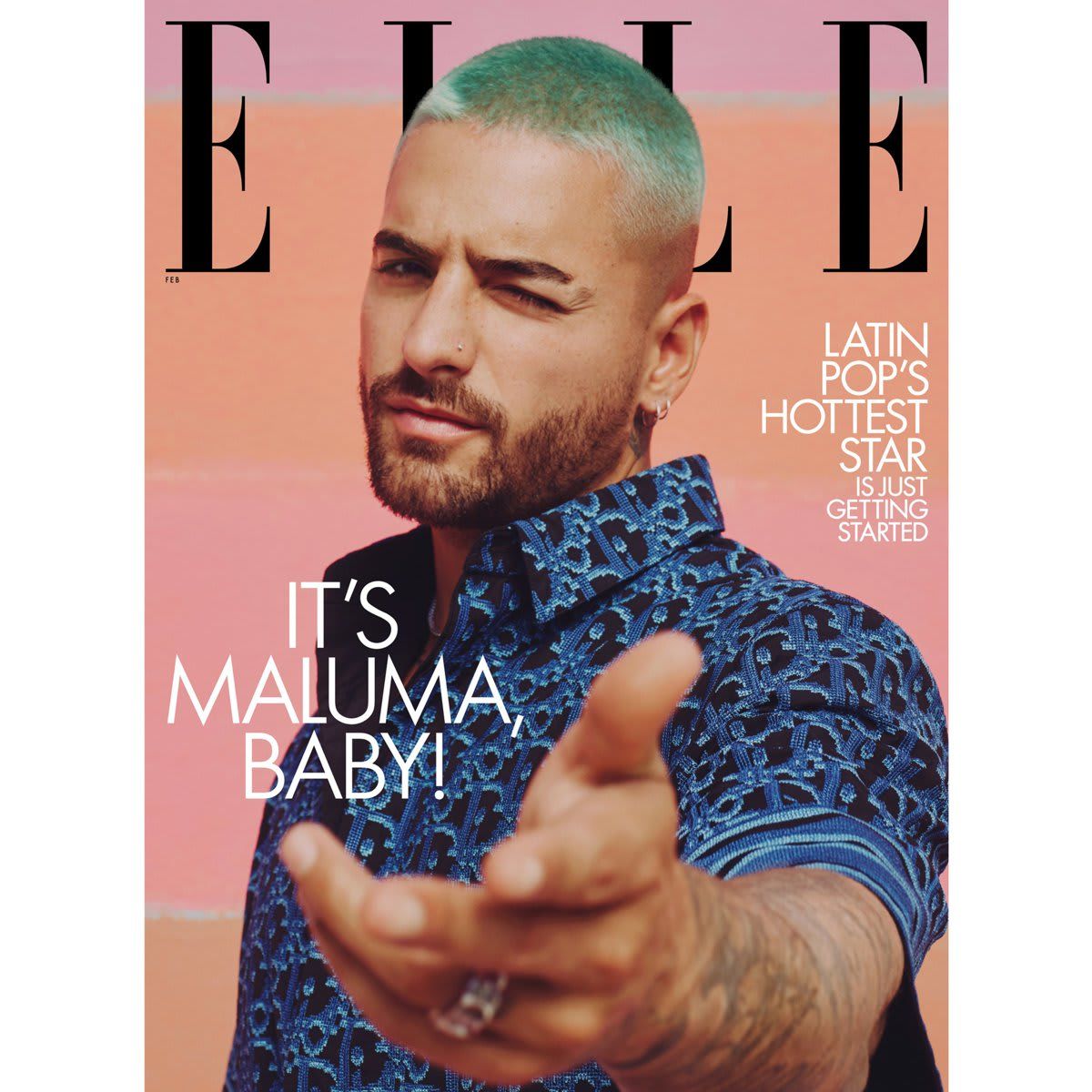 Maluma is ELLE's first ever male solo cover star