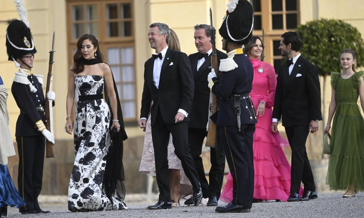 Members of the Swedish and Danish royal families stepped out for the jubilee event on Sept. 14