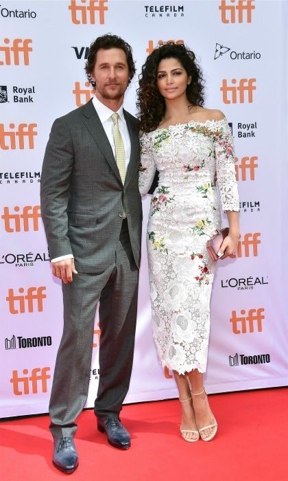 September 11: Matthew McConaughey and Camila Alves were a stylish couple during the premiere of <i>Sing</i> at the Toronto International Film Festival.
Photo: Mike Windle/Getty Images