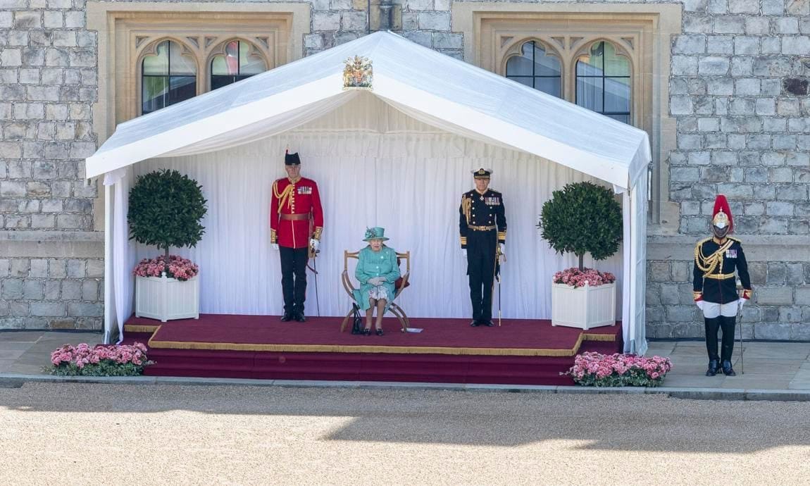 Trooping the Colour, Queen Elizabeth