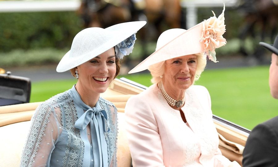 Camila, Duchess of Cornwall, at 2019 Royal Ascot