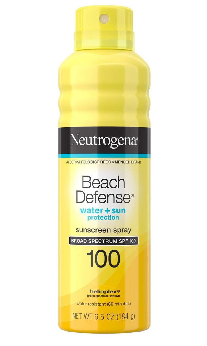 Sunscreen spray by Neutrogena