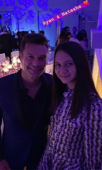 Ryan Seacrest at JLo party