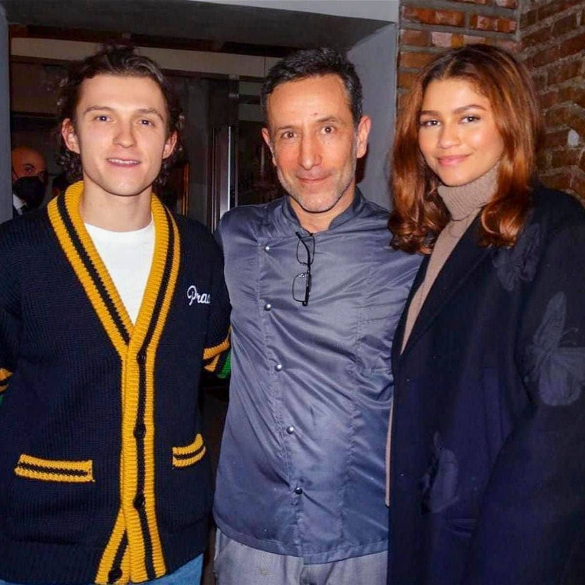 Tom Holland & Zendaya Enjoy a Romantic Dinner in Rome Italy