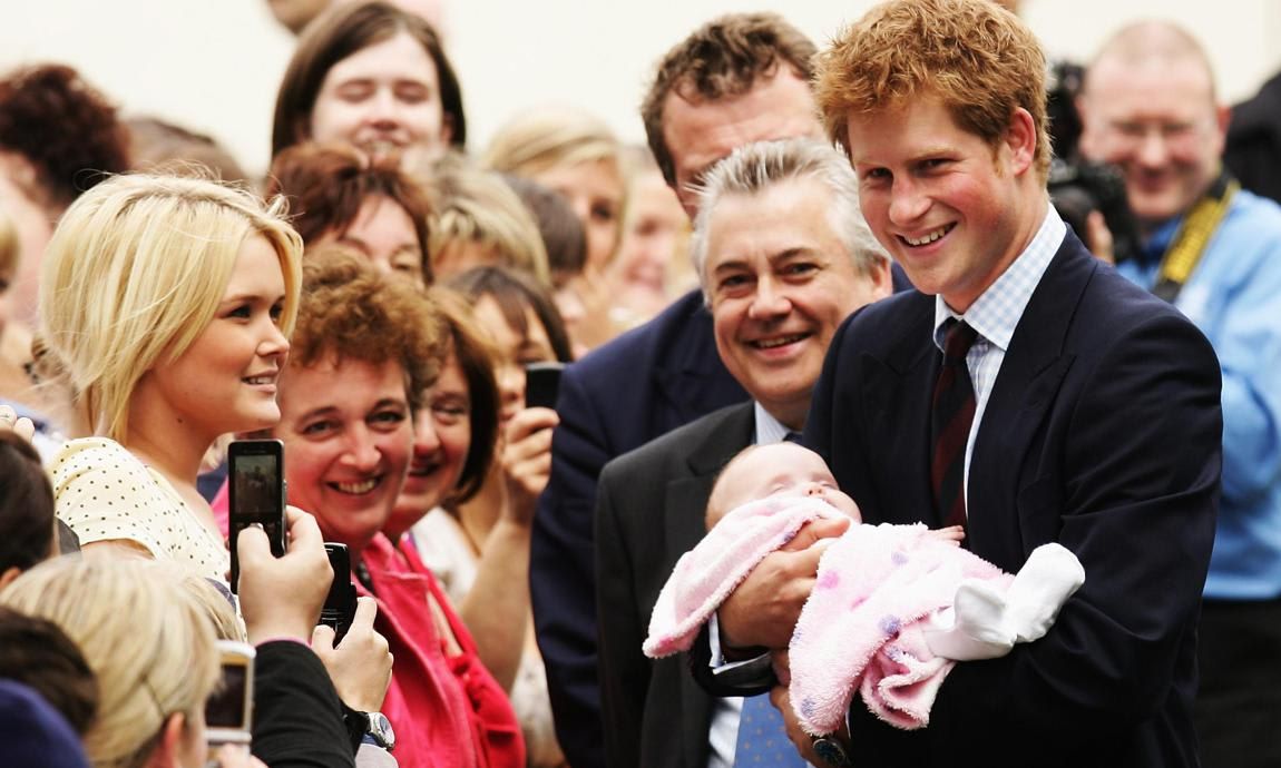 Prince Harry carried out his first solo royal engagement on June 5, 2008