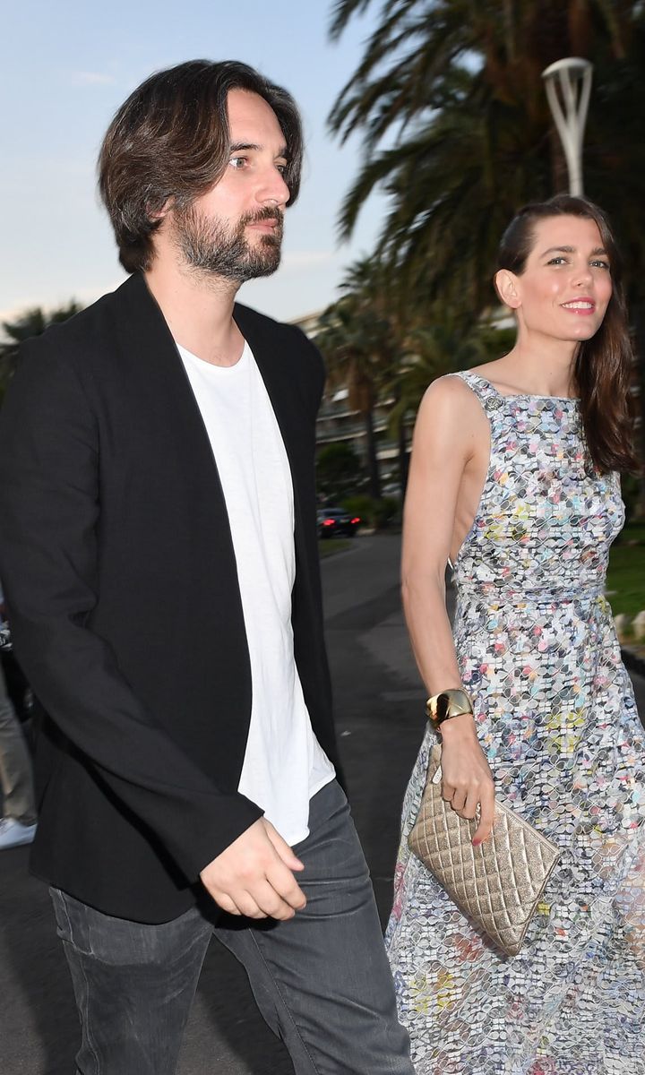 Charlotte Casiraghi and her husband attended the Chanel dinner in Cannes on July 7