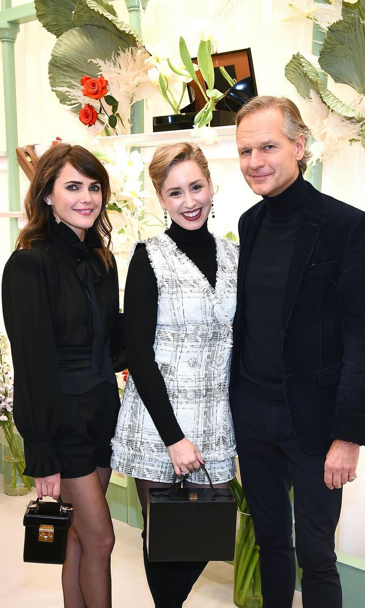 Keri Russell, Jazmin Grace Grimaldi, and Ulrik Garde