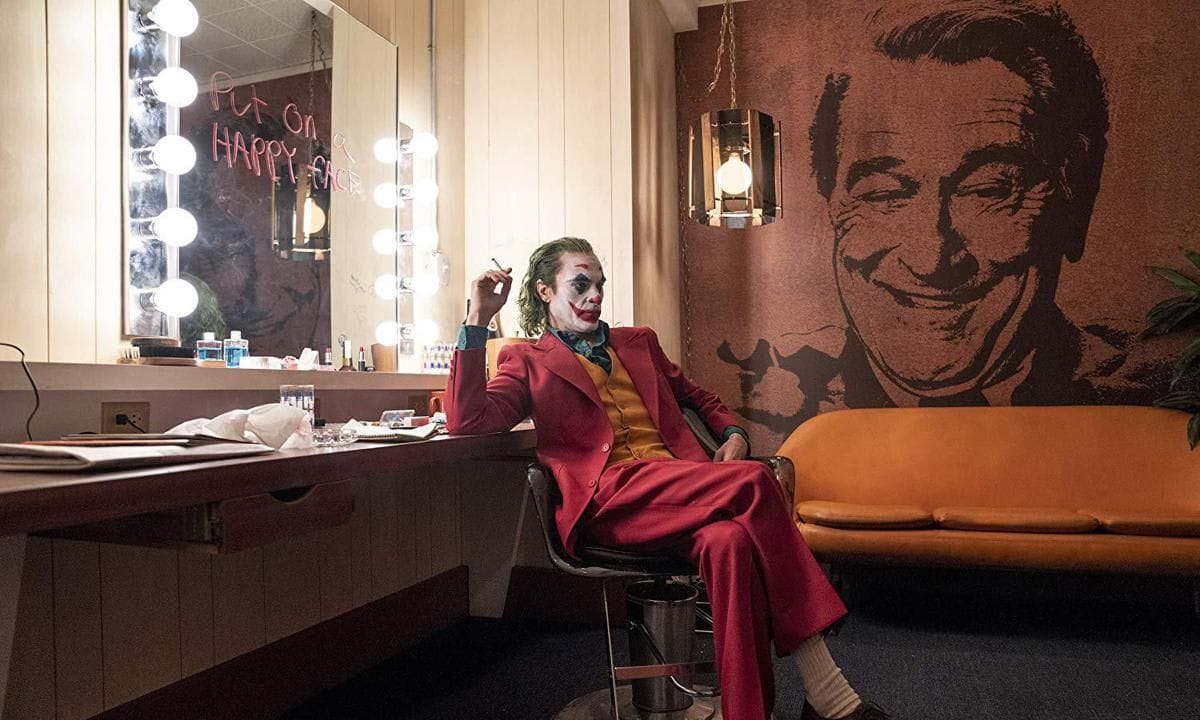 Joaquin Phoenix as the Joker