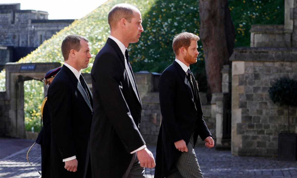 The Funeral Of Prince Philip, Duke Of Edinburgh Is Held In Windsor