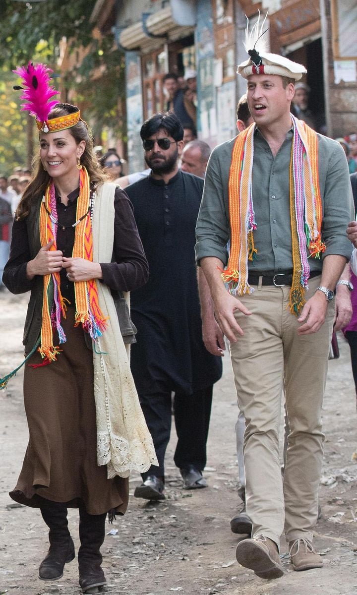 Kate Middleton's outfits during royal tour of Pakistan