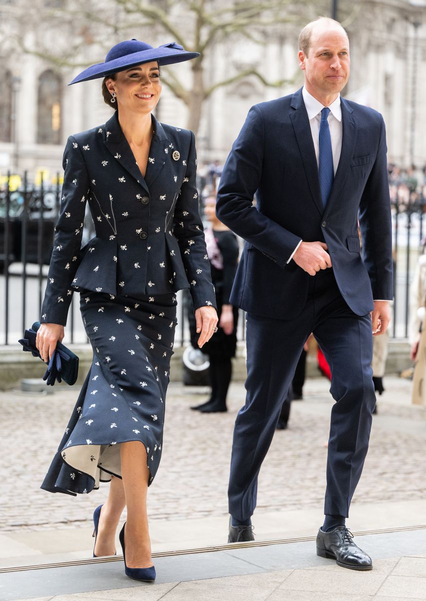 The Princess of Wales (pictured at the 2023 service) will join members of the royal family at this year's event