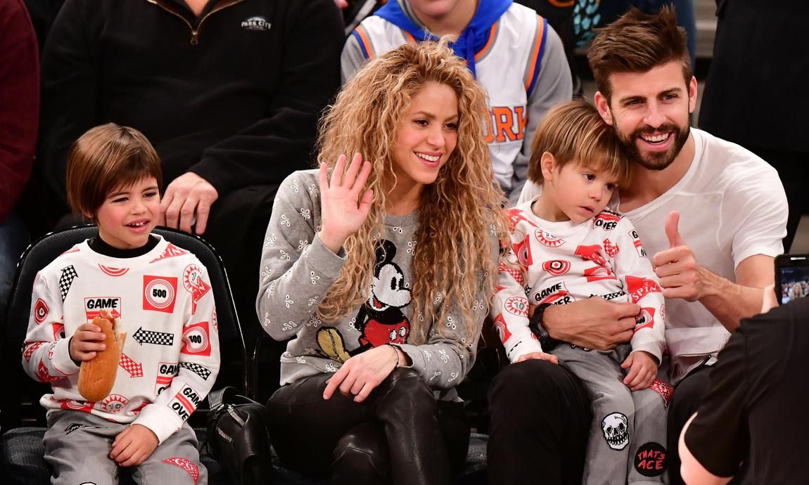 Shakira and her longtime partner Gerard reunited following her Super Bowl performance