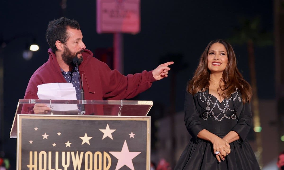 Salma Hayek Pinault Honored With Star On The Hollywood Walk Of Fame