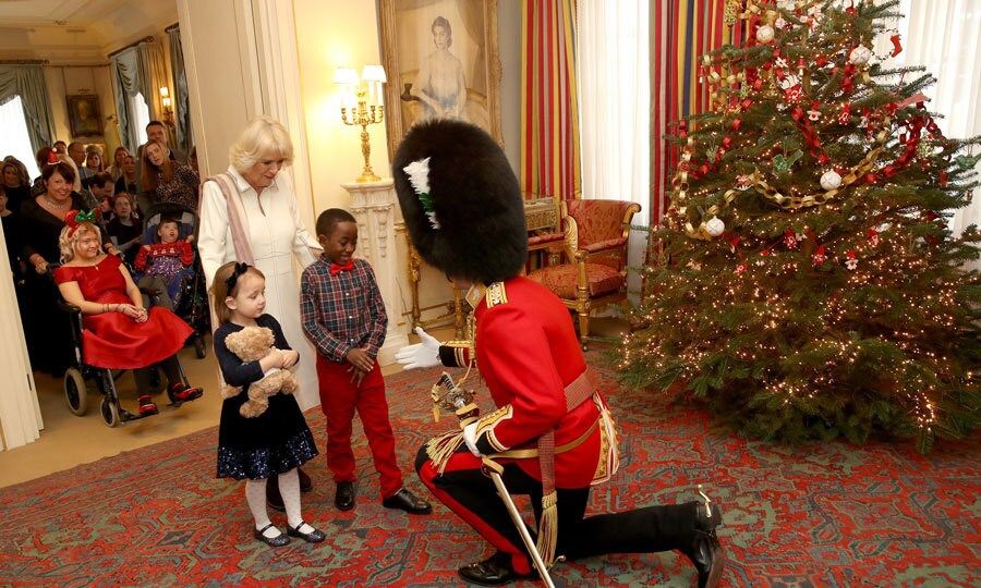 Clarence House had some special little helpers on hand to add the perfect finishing touches to Prince Charles and Camilla's Christmas tree! The
<a href="https://us.hellomagazine.com/tags/1/duchess-of-cornwall/"><strong>Duchess of Cornwall</strong></a> invited a group of children from Helen & Douglas House and Roald Dahl's Marvellous Children's Charity to her London home on December 13, where they helped decorate the royal Christmas tree before enjoying tea together.
Prince Charles' wife was delighted to have her special visitors. She said, "Today is the start of Christmas. It is such a joy to meet all of you. I hope the children have enjoyed themselves as much as I have."
Photo: Twitter/@clarenceHouse