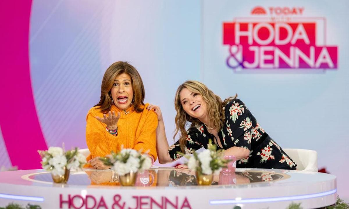 Hoda Kobt and Jenna Bush Hager