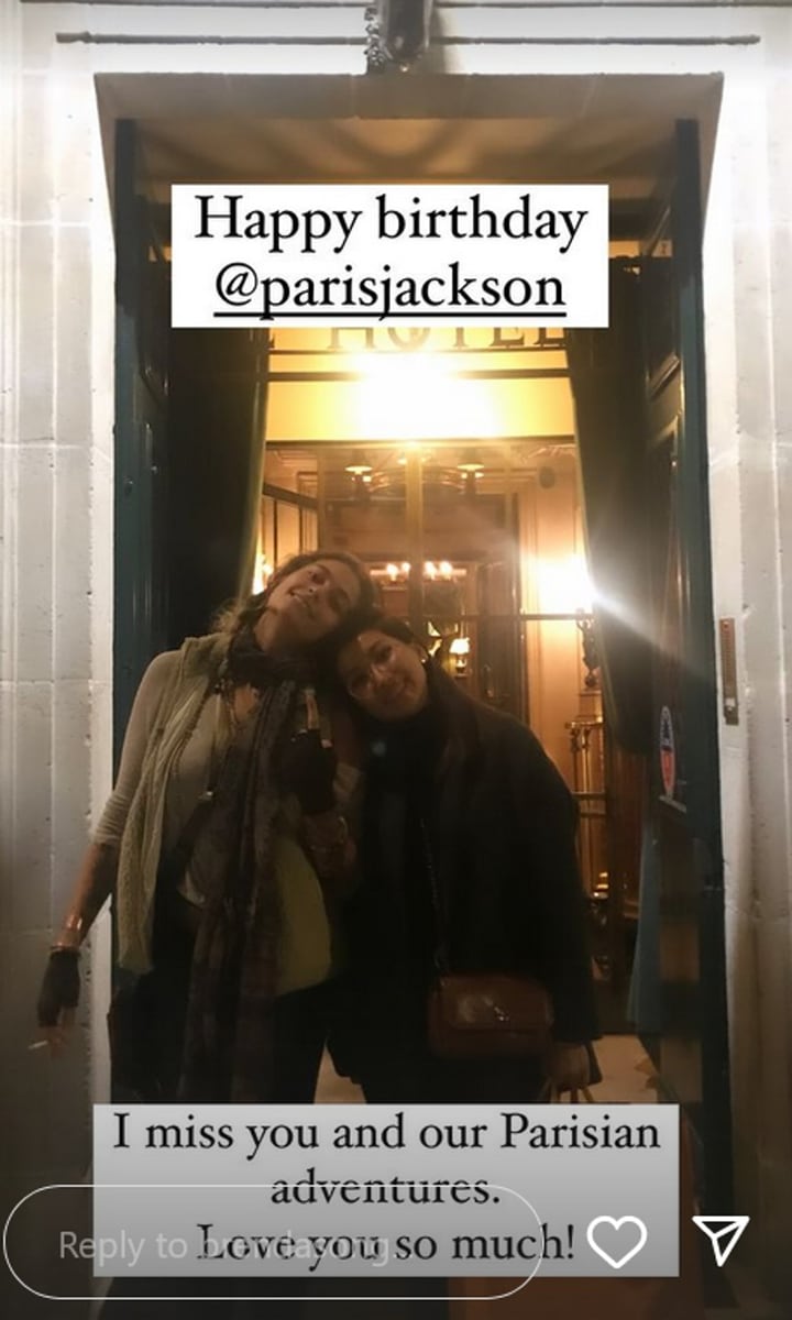Brenda Song and Paris Jackson