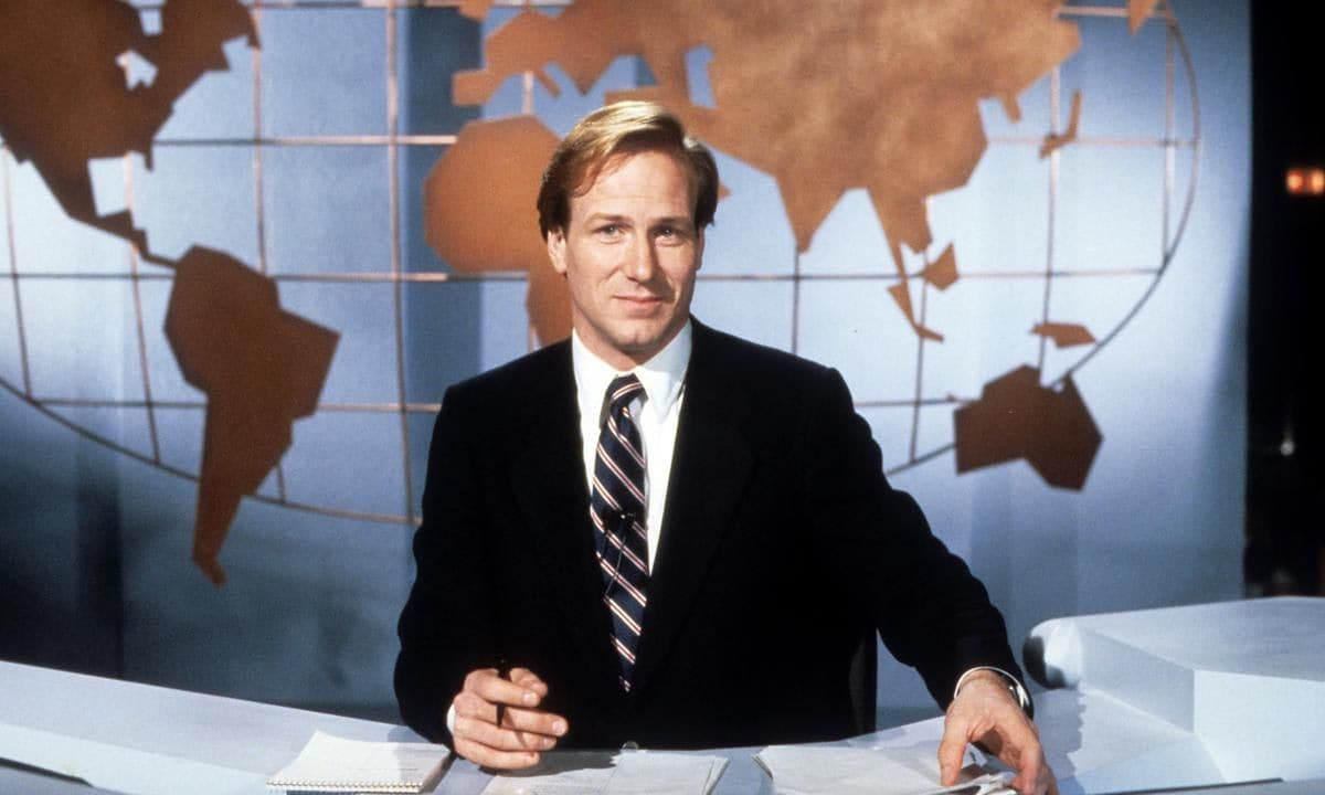 William Hurt In 'Broadcast News'