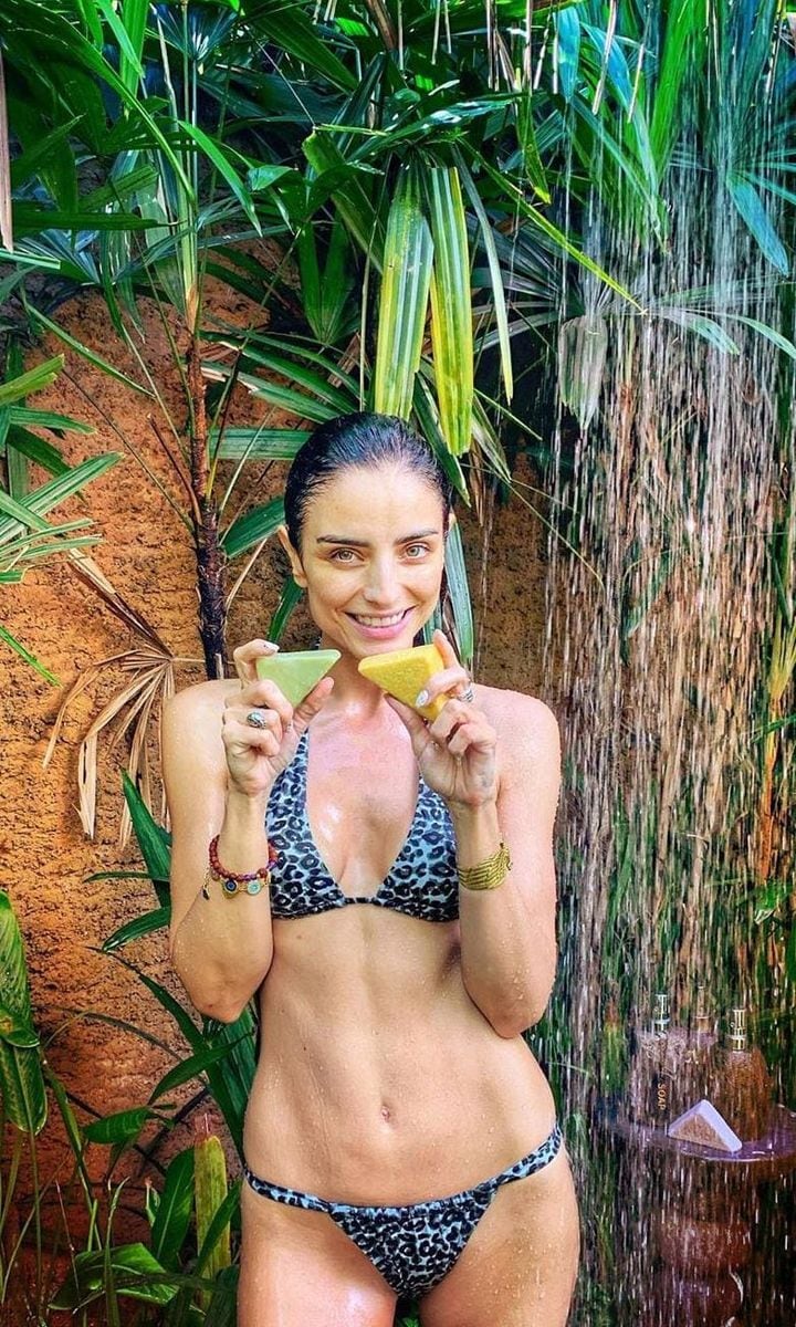 Aislinn Derbez reveals the secret behind her bikini body