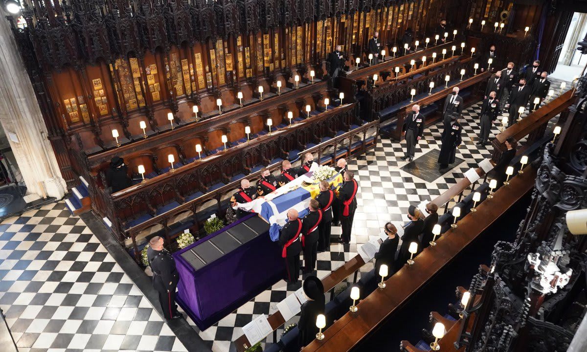 The Funeral Of Prince Philip, Duke Of Edinburgh Is Held In Windsor