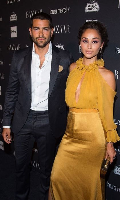 Engaged couple Jesse Metcalfe and Cara Santana made a fashionable pair at the Harper's BAZAAR Celebrates ICONS By Carine Roitfeld party at The Plaza Hotel.
Jesse admitted to <b>HELLO!</b> that the best part about being engaged is "a sense of pride." He explained, "I put a ring on it. She's happy, she feels a sense of pride. She loves the ring. I feel like I did good."
Photo: Michael Stewart/WireImage