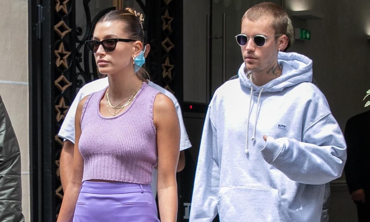 Justin Bieber And His Wife Hailey Baldwin Bieber Sighting In Paris