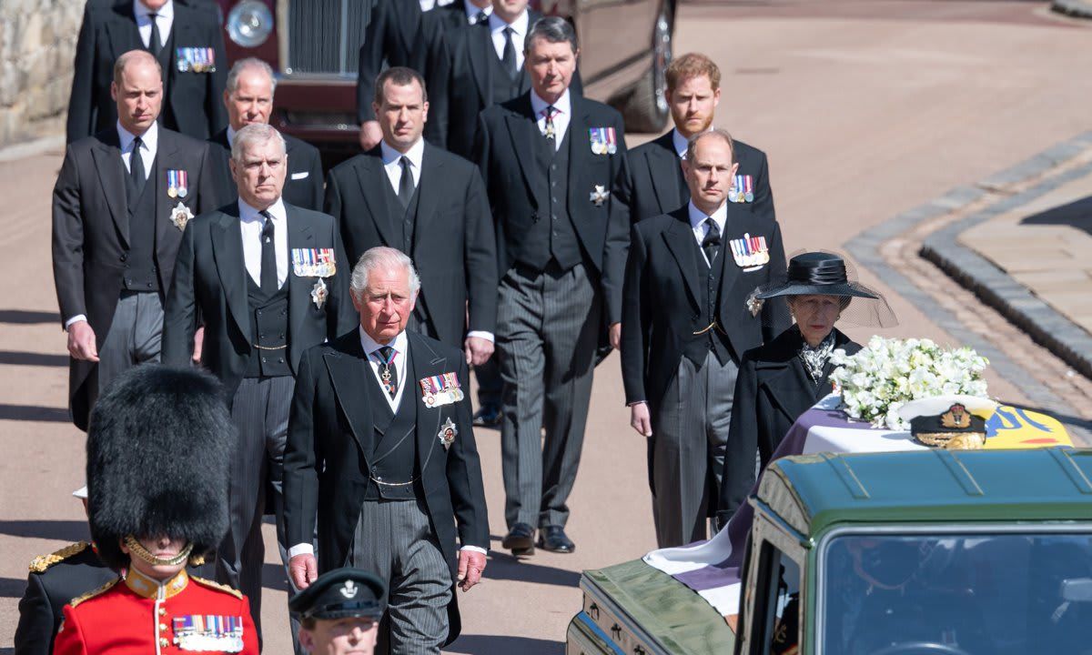 The Funeral Of Prince Philip, Duke Of Edinburgh Is Held In Windsor