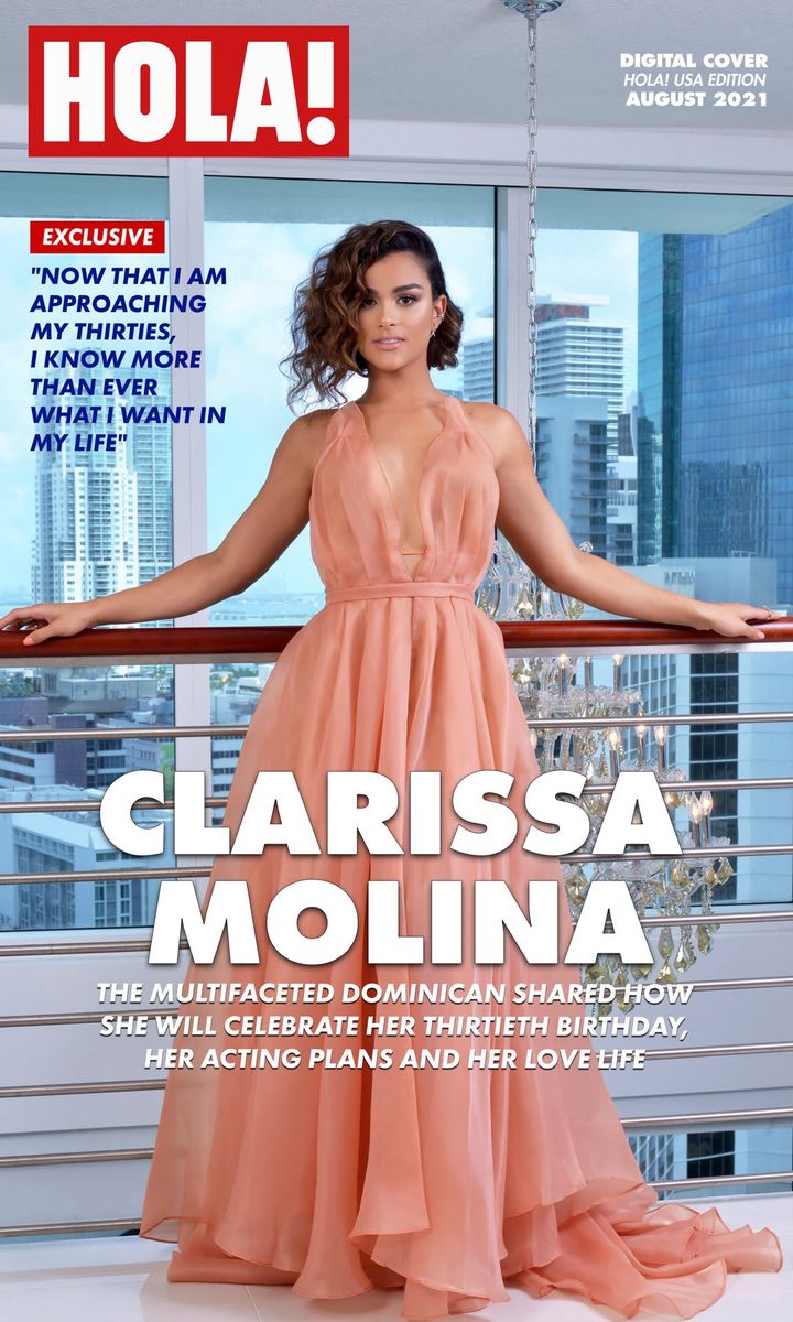 Clarissa Molina Digital Cover HOLA! USA