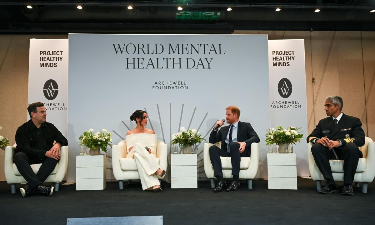 Meghan and Harry participated in a conversation at “The Archewell Foundation Parents’ Summit: Mental Wellness in a Digital Age” in New York City