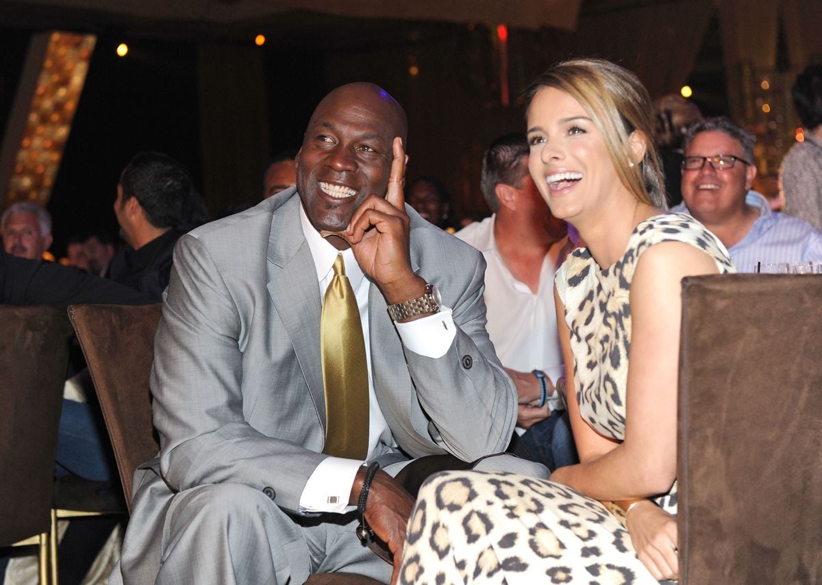 Michael Jordan and Yvette Prieto attend the 11th annual Michael Jordan Celebrity Invitational gala 