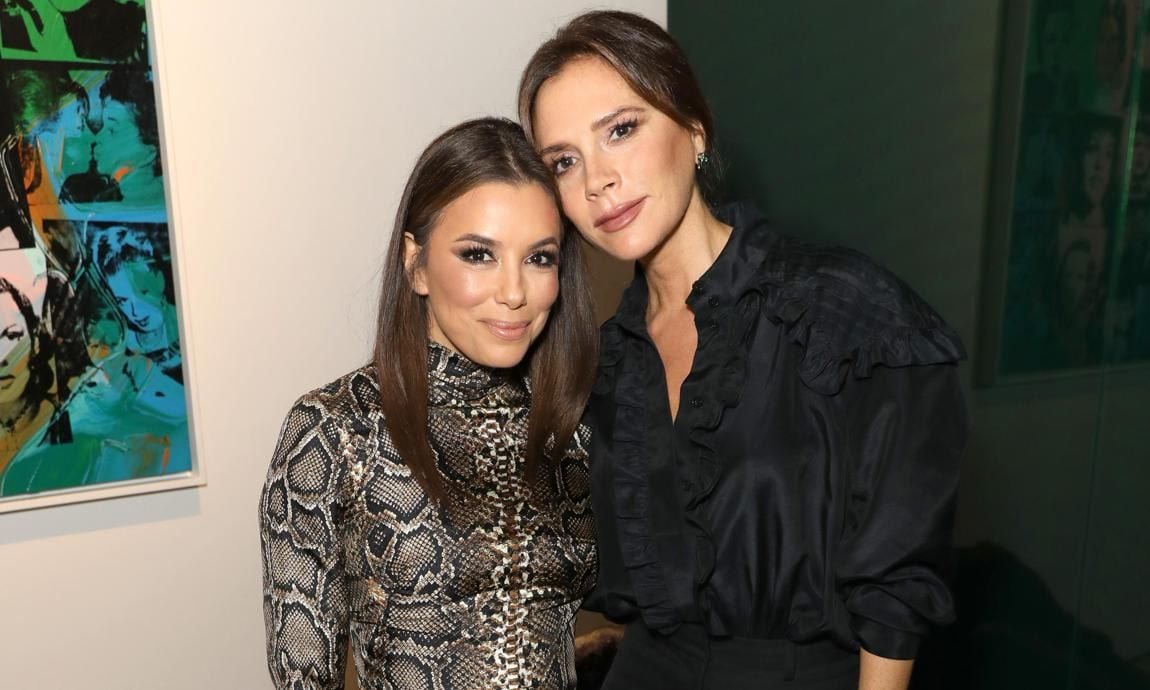 Victoria Beckham and Eva Longoria