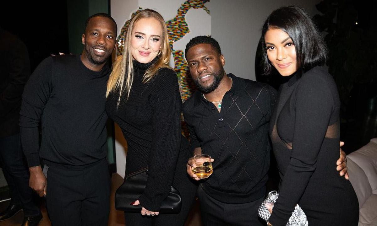 Adele and Rich Paul Kevin Hart, Eniko Parrish